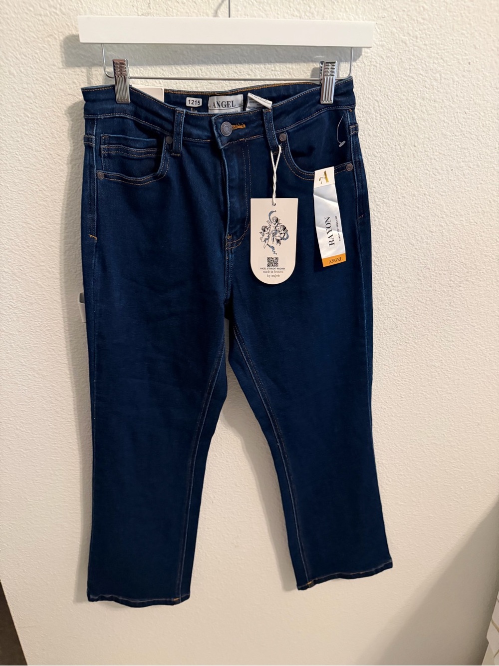Angel Navy Slim Straight Men’s Jeans